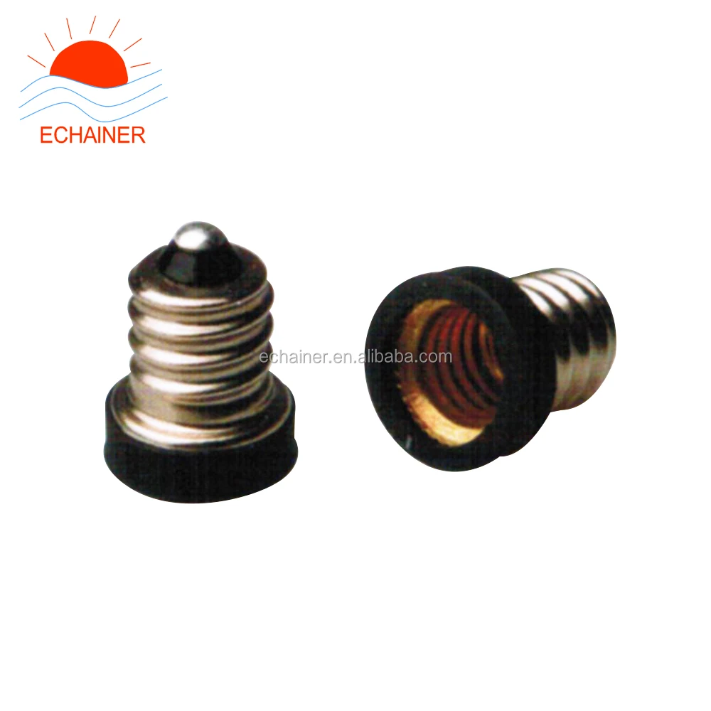 E12 to E10 Lamp Socket Bulb Holder Adapter Base LED Light Adapter Converter