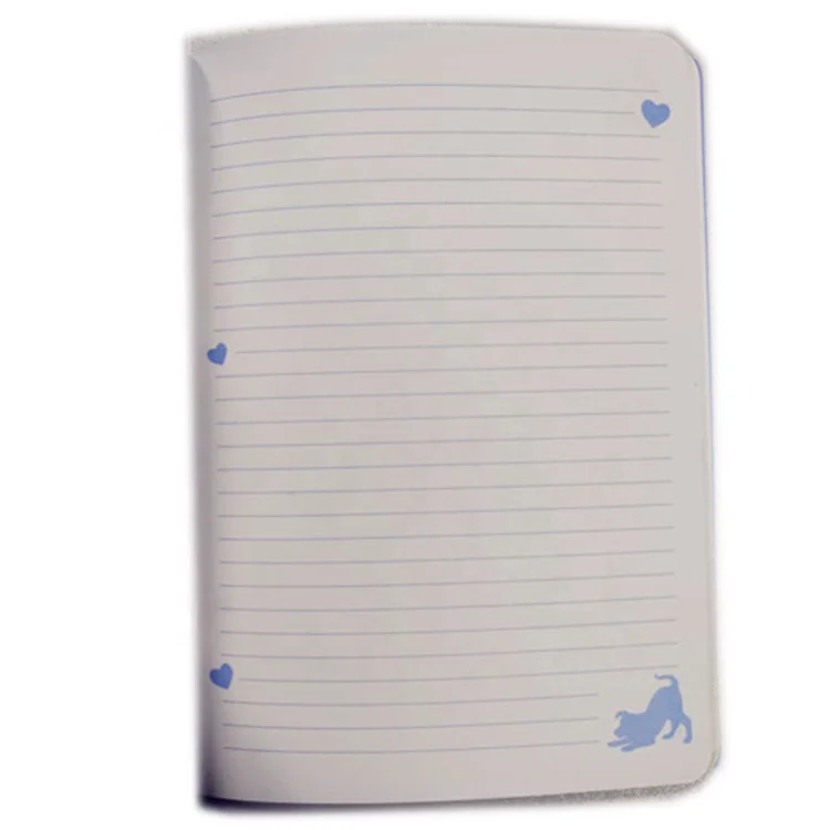 Wholesale cheap price custom exercise book -  dogs paw A5 notebook office stationery promotion gift