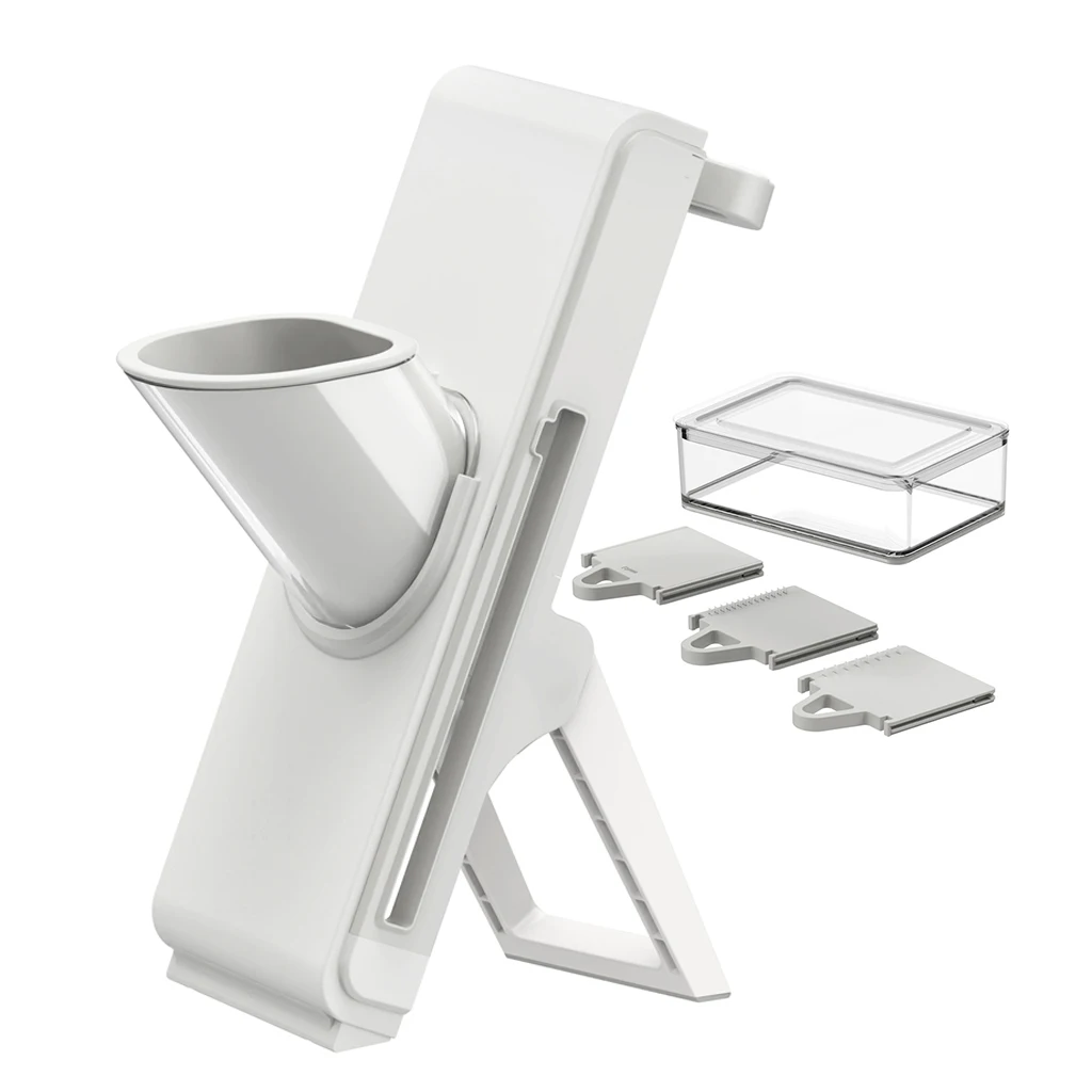 Adjustable Vegetable Chopper Thickness Adjust Kitchen Chopping Artifact Safe Mandoline Slicer Dicer for Vegetables