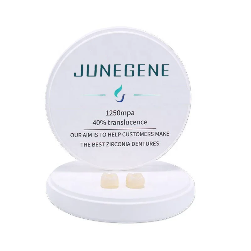 Cad cam 98mm open system Ceramic Dental Lab Raw Materials HT/ST/ST Preshaded Color Dental Cubic Zirconia Block for False Teeth