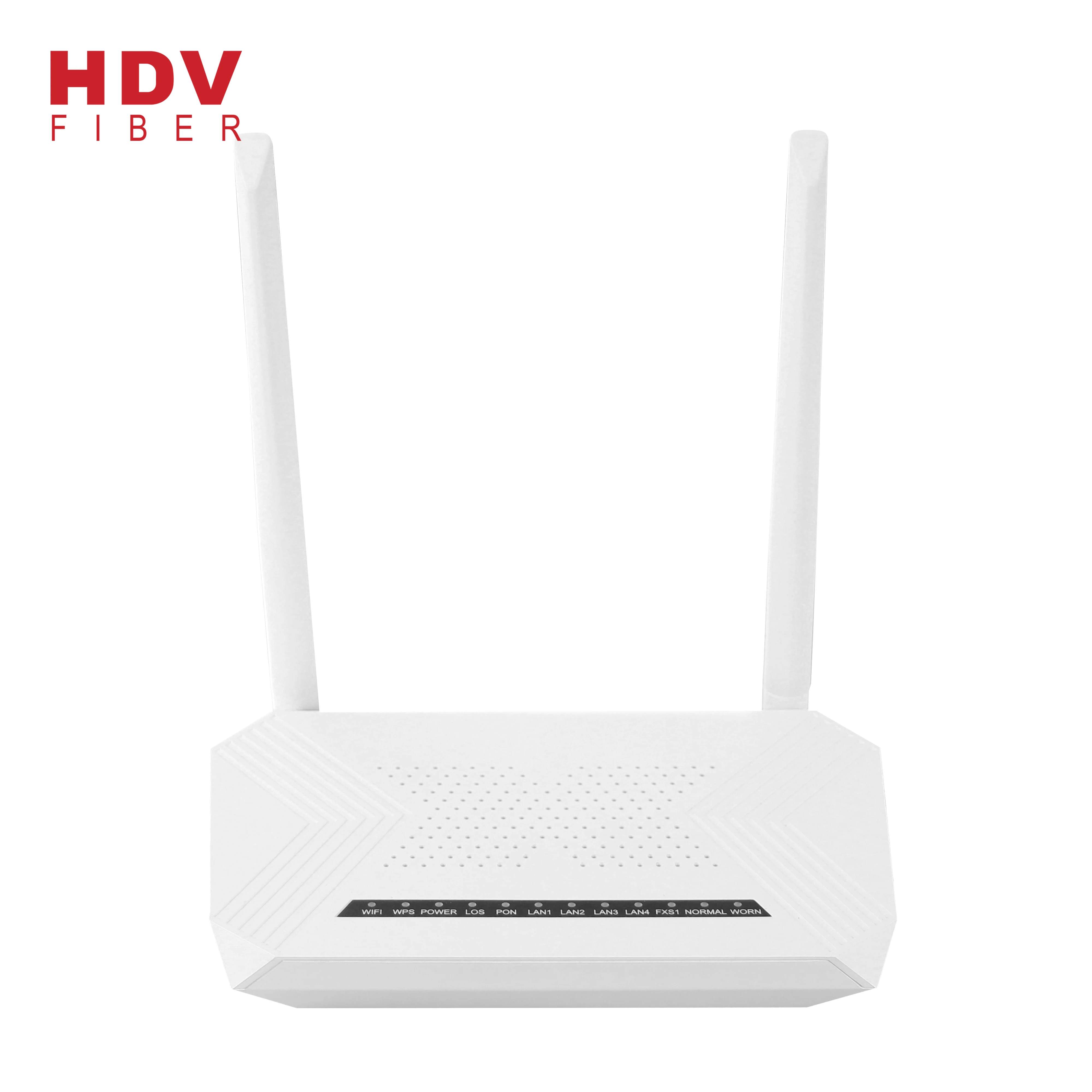 Factory special sales   1GE 1FE Wifi With CATV 2 Antennas Router IPv4 &IPv6 OLT compateable smart fiber XPON EPON GPON ONU