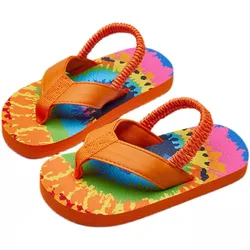 Новинка лета 2021, Нескользящие Симпатичные Мультяшные садовые тапочки для малышей