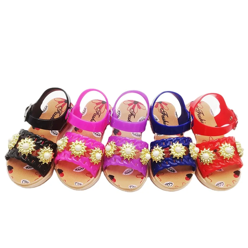 
New arrival cheap price cute fashion kids designer shoes footwear girl sandals for kids 