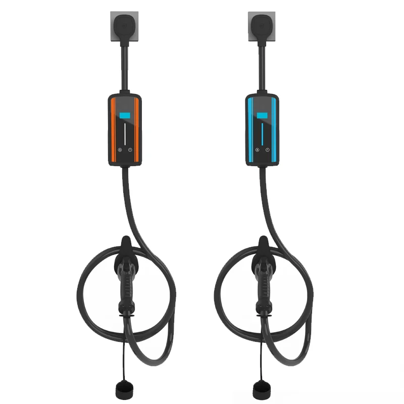 New Design Portable ev charger 40a emergency J1772  ev charger ocpp 1.6