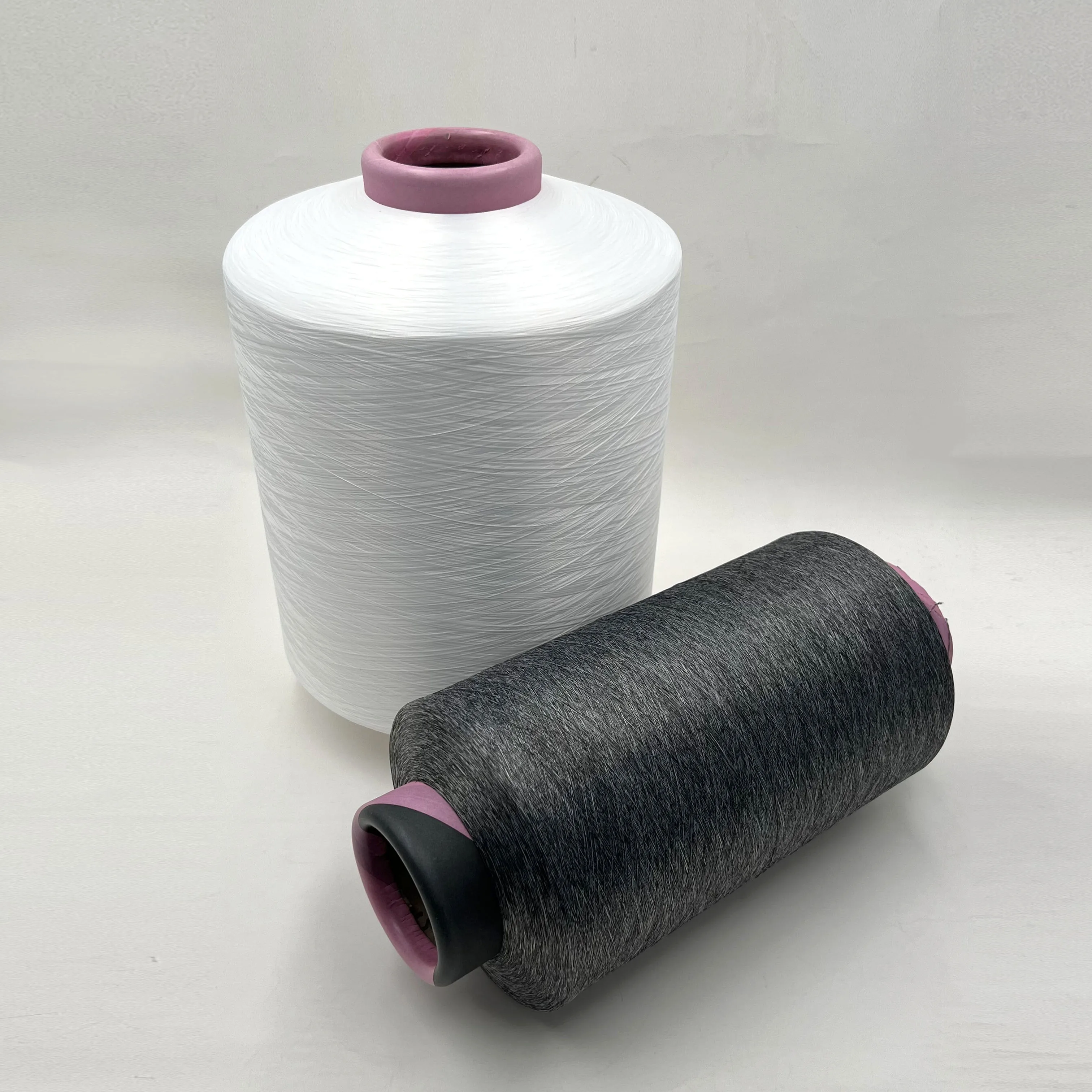 China factory High elastic cotton melange heather yarn for seamless underwear 30s/1 dyed cotton melange yarn