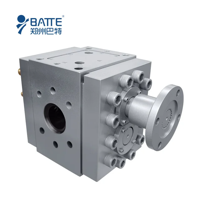 PP EVA PB PS HIPS ABS SAN PC High Pressure Melt Gear Pump Polymer Melt Gear Pump for Pet Monofilament Extrusion Line