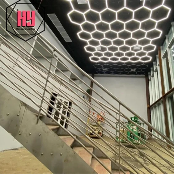 Professional Custom Commercial Lamp Auto Parts Energy Saving LED Light Ceiling Light Led Hexagon Light