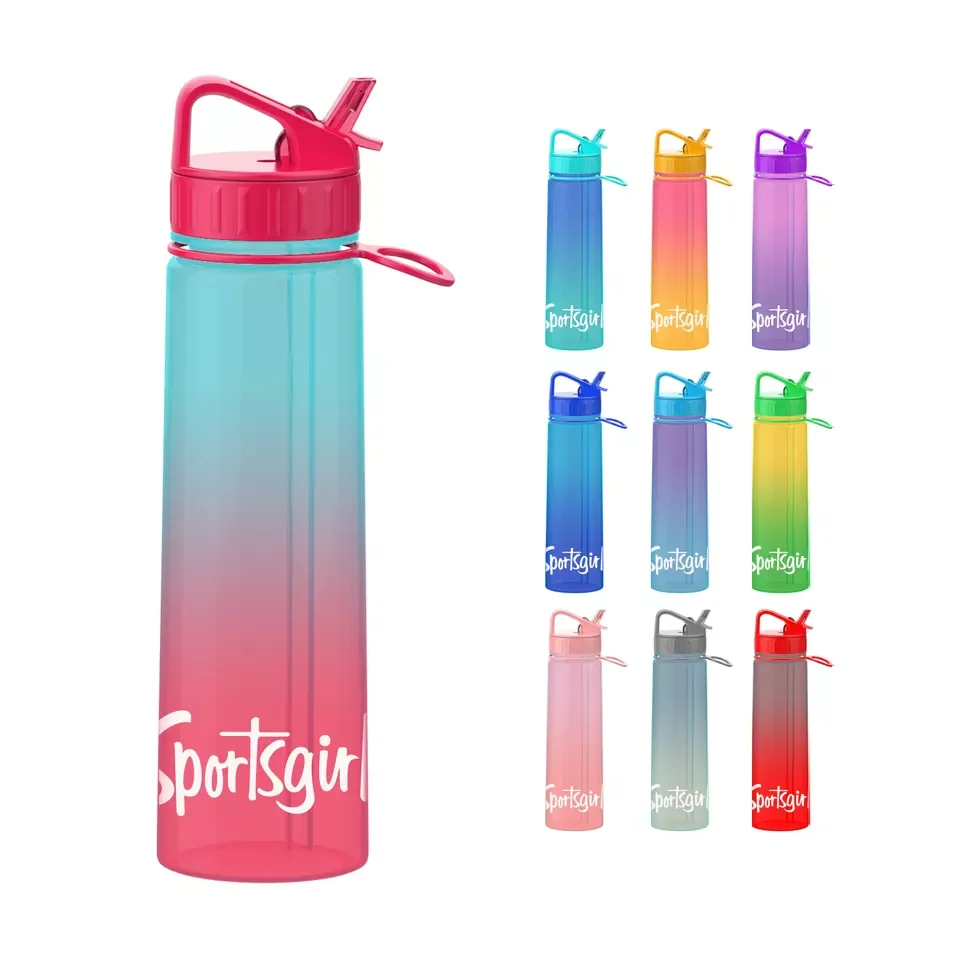 2023 Hot Sale Motivational Water Bottle With Time Marker Gym Water Bottle Custom Logo