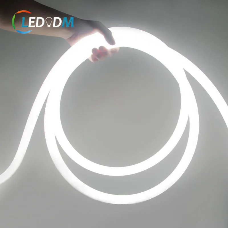 20mm  22 mm 360 degree round flex led neon strip light  ip67 waterproof outdoor lighting