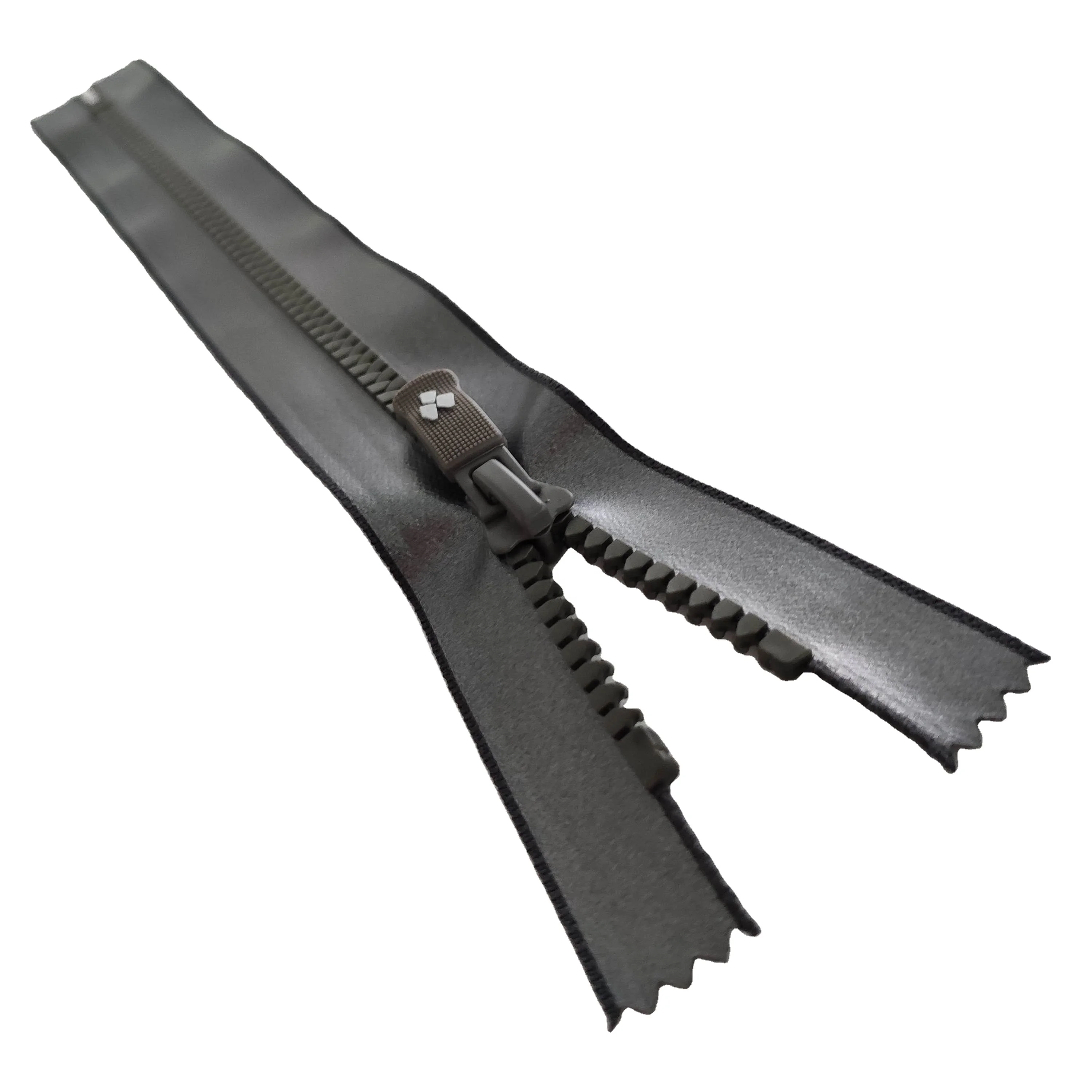 Wholesale New Design Resin Plastic Zipper Custom Hot Sale TPU Waterproof Close End Vislon zipper