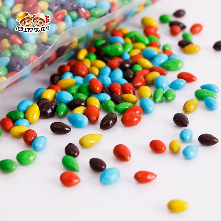Оптовая продажа, конфеты, импортные цветные шоколадные бобы и мини-шоколад, конфеты оптом