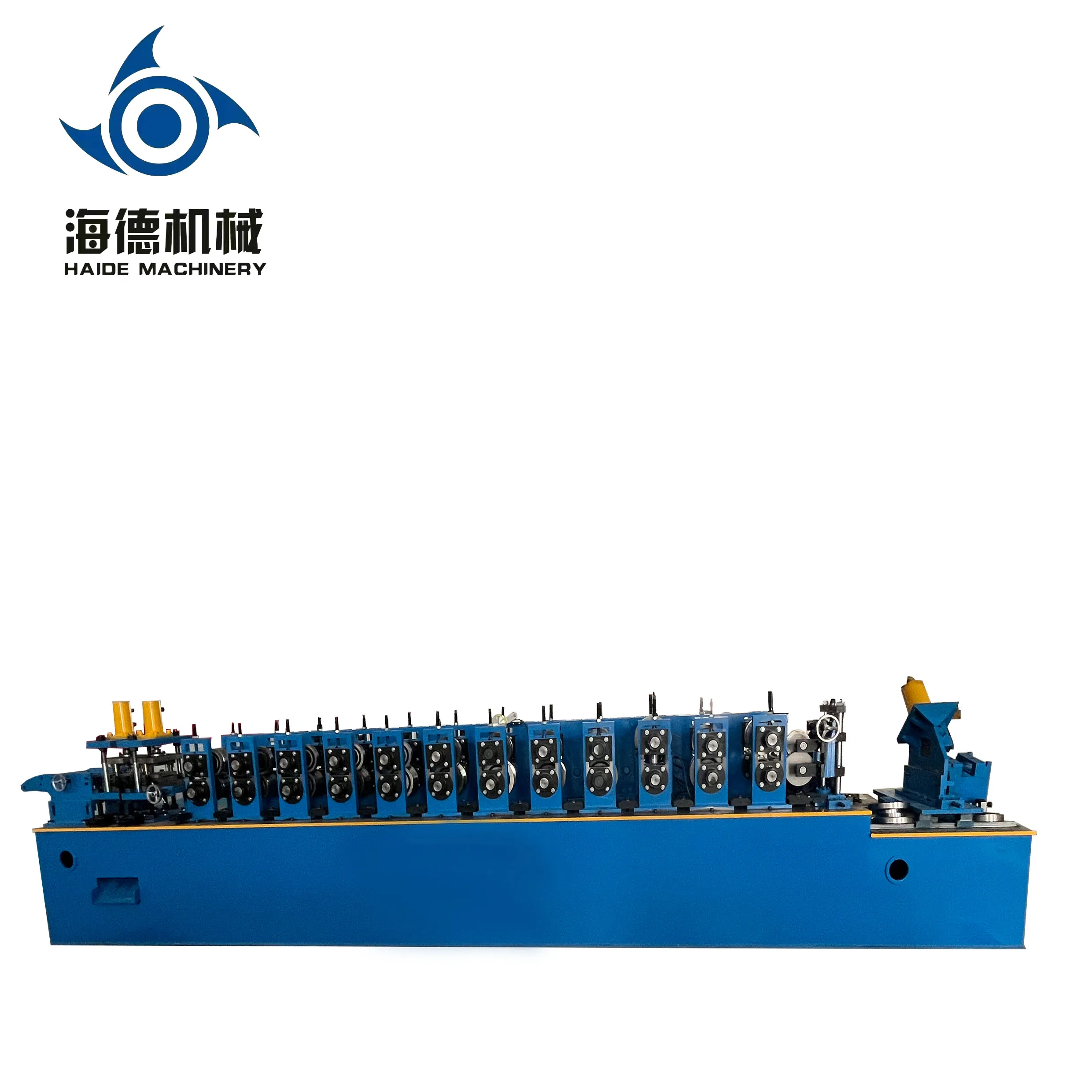 Haide zinc plated Omega steel keel cap groove drywall roller forming machine
