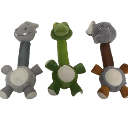 High Quality Squeaks Oem Animal Plush Toy, Strong Plush Cat Dog Toy