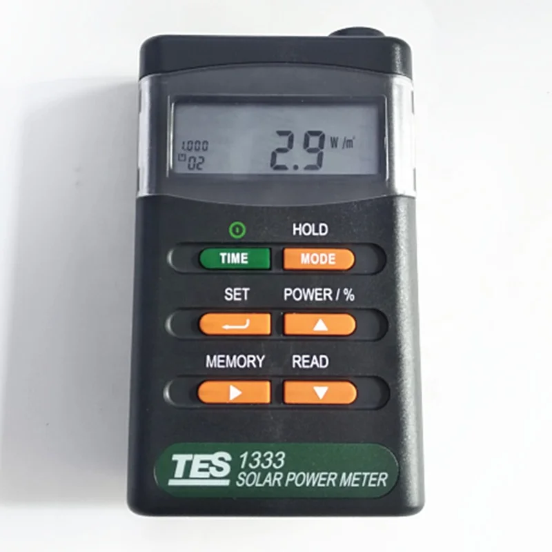 TES1333 Солнечный измеритель мощности, TES-1333 солнечной энергии измеритель радиации