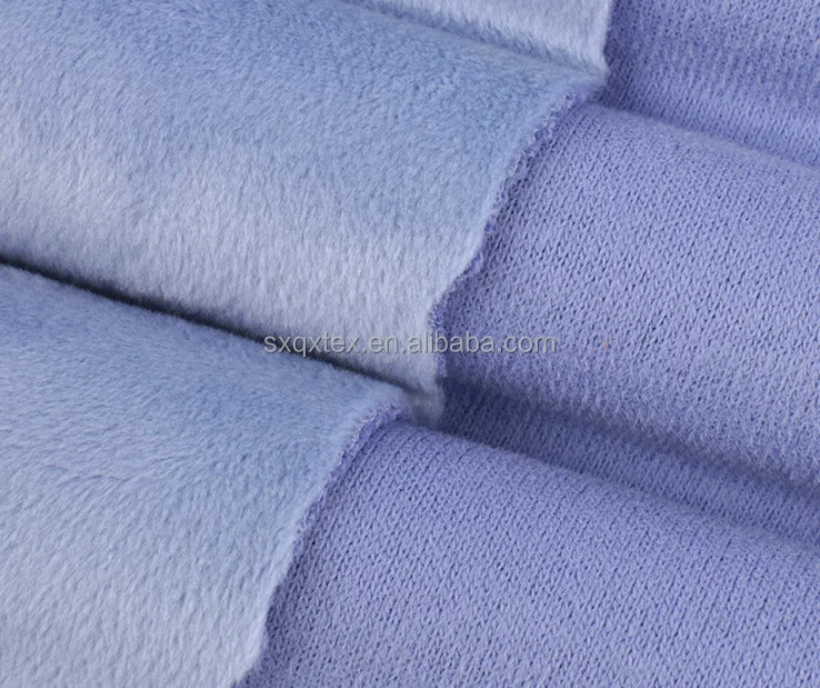Buy Poly Sherpa fabric  wholesale sherpa fleece fabric  from China Shaoxing Keqiao