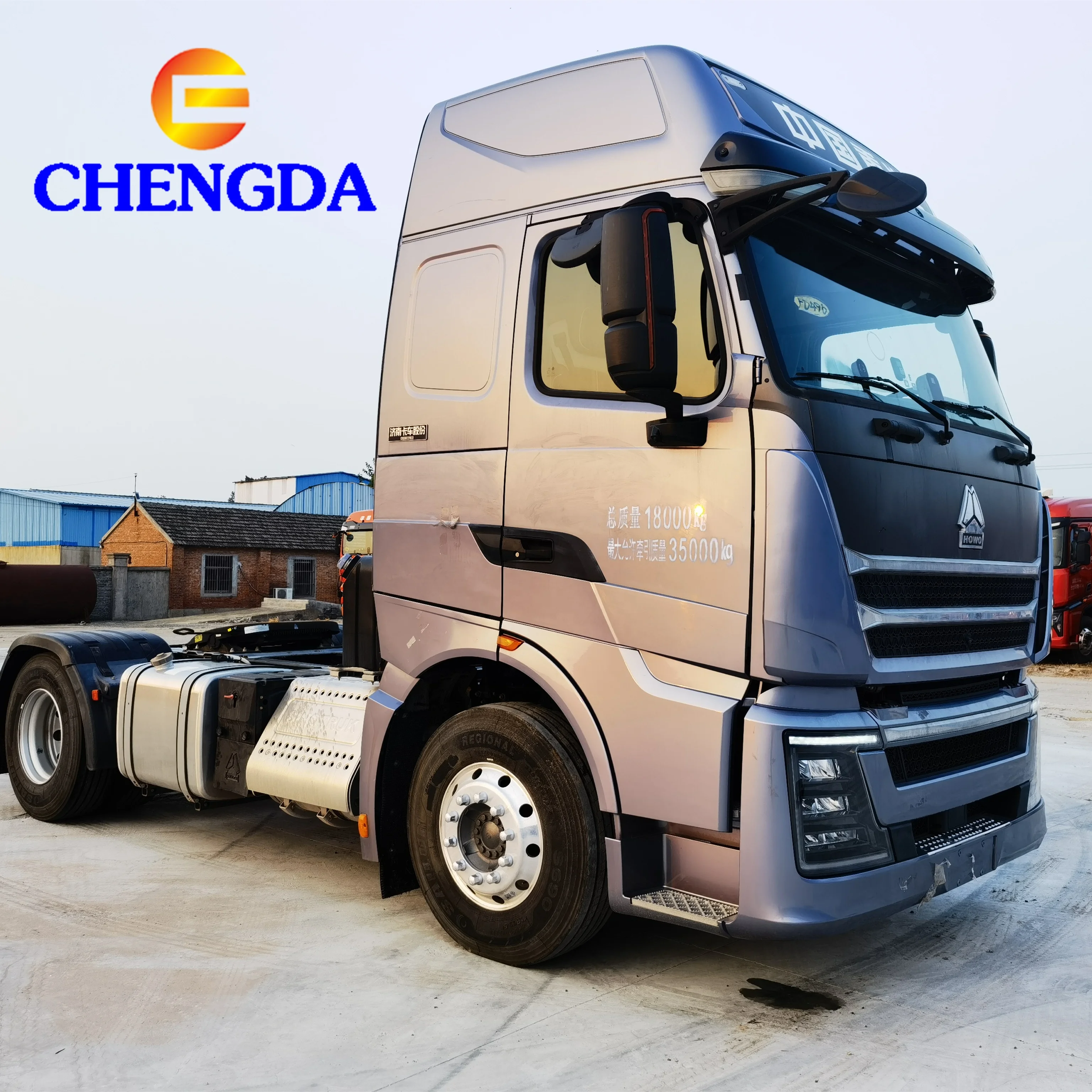 Б/у трактор Sinotruk TH7 4X2 б/у на продажу Howo Th7 460Hp