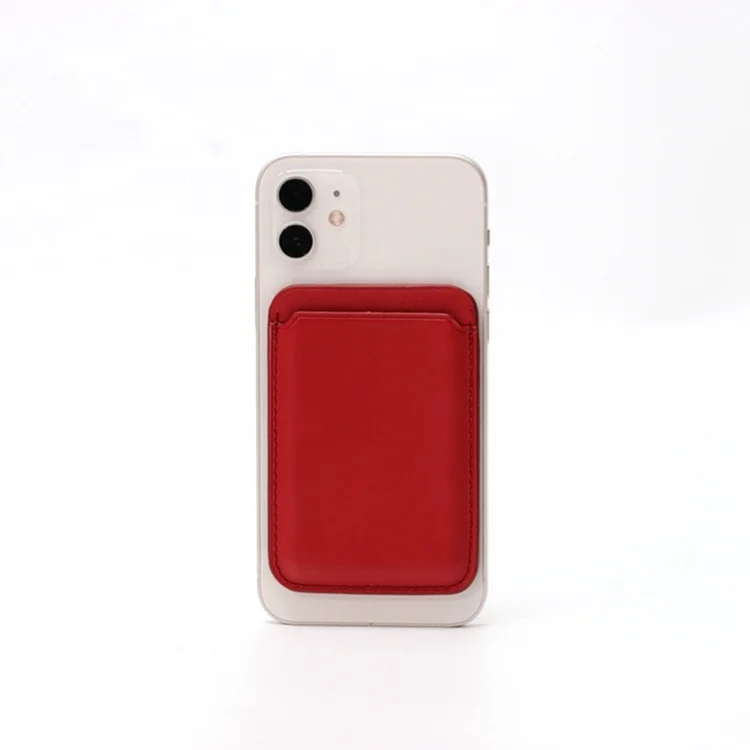 Magnet leather phone wallet card pouch Suitable for phone 11 12 phone case