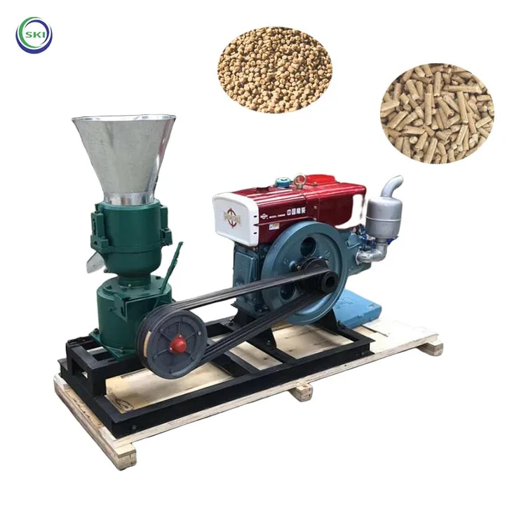 Flat Die Extruding Granulating Machine Pellets Machines For Animal Feed Chicken