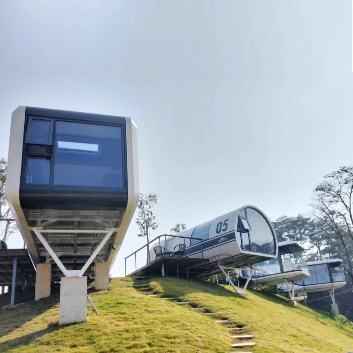 Prefabricated House Price Single Double Soundproof Capsule Hotel Cabin Sleeping Pods For Capsule Hotel