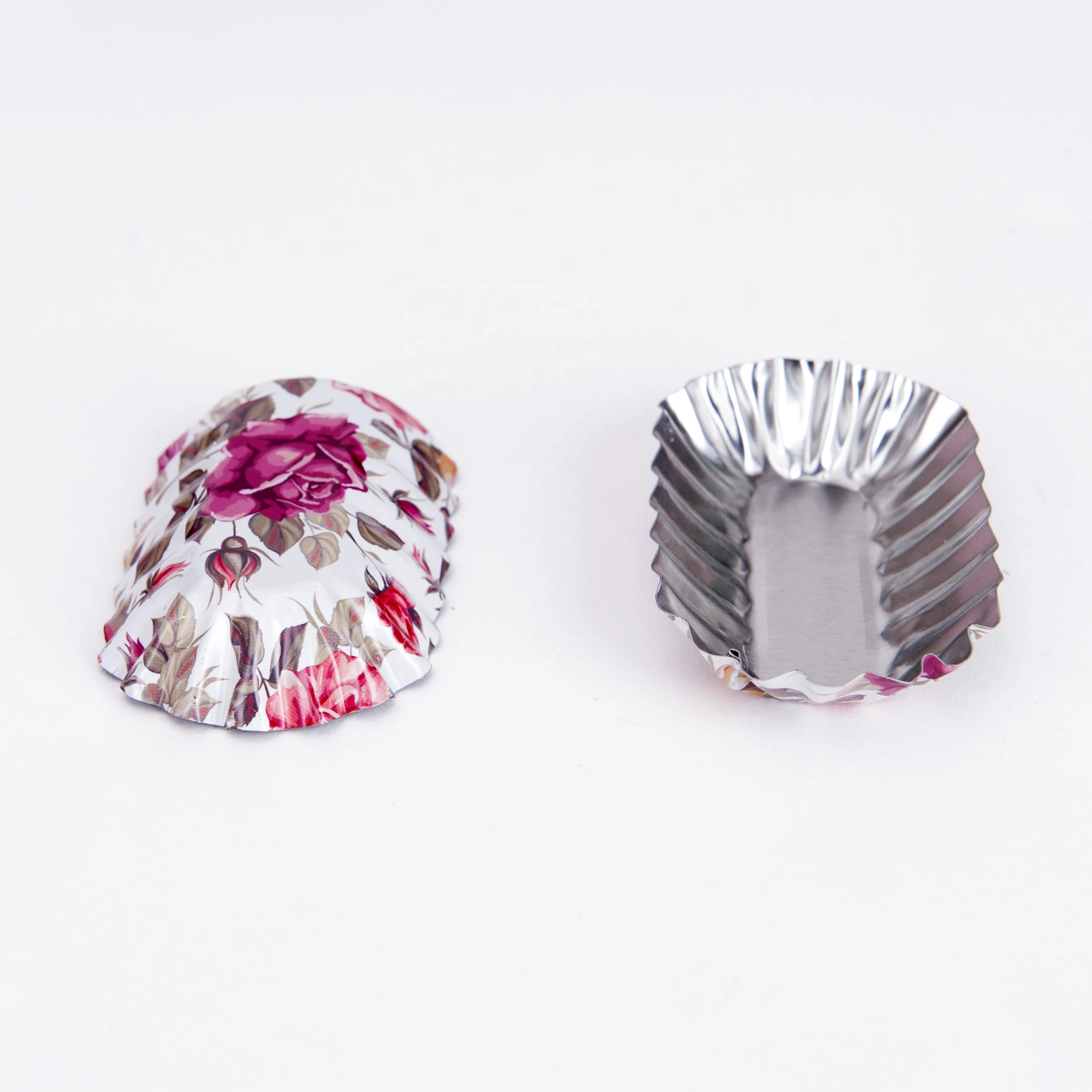 Продолговатые миндальные брезенты из скандинавской глины, песочные брезенты, формы, клетки с цветочным украшением