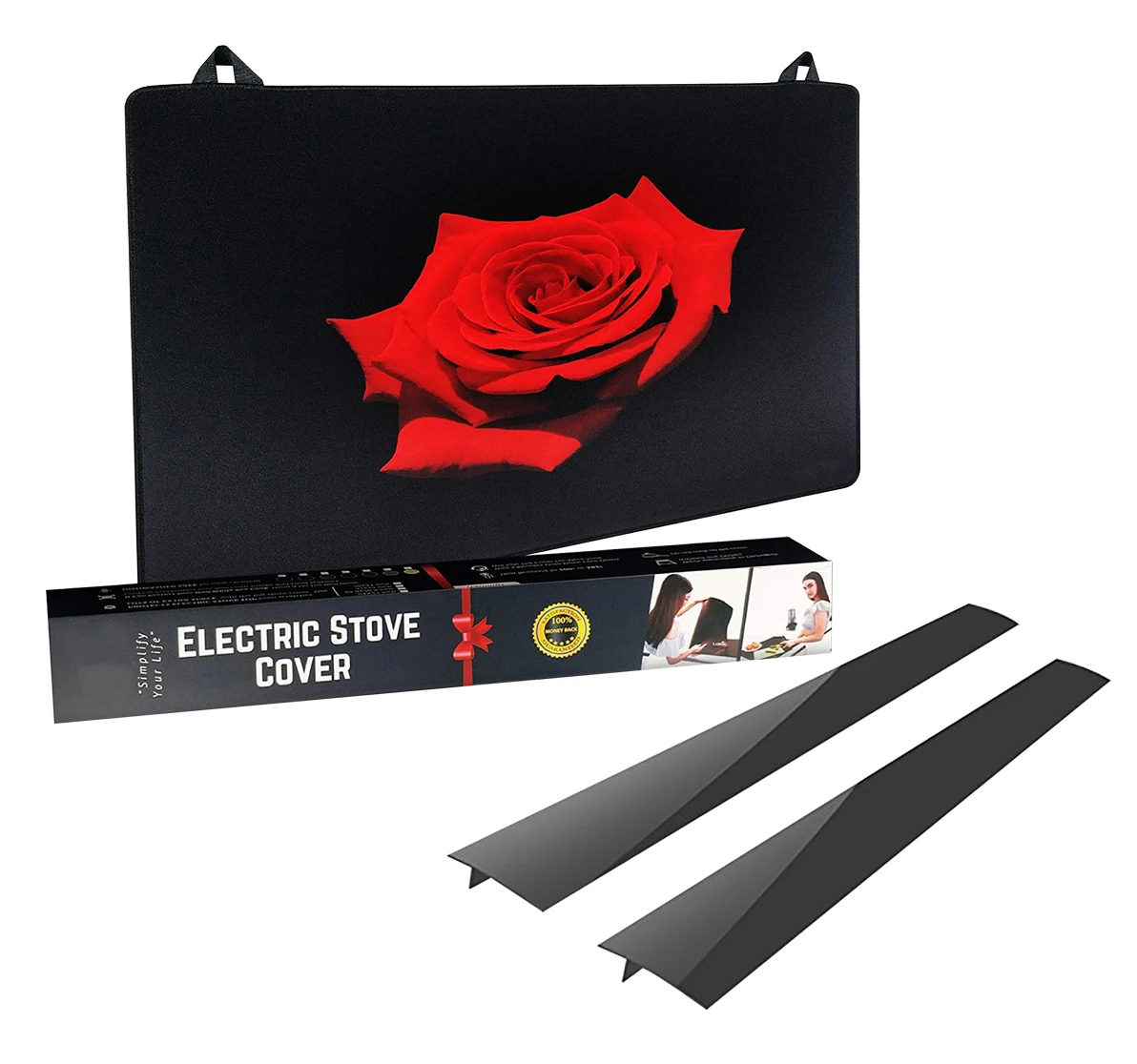 Stove Cover Protector for Electric Glass Washer Dryer Top Heat Resistant on Stovetop Cooktop