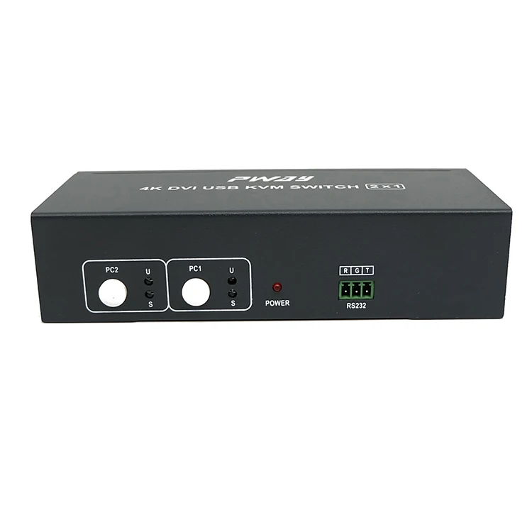  2 порта с комплектом кабелей и поддерживает квм-переключатель 4K x 2K @ 30Hz