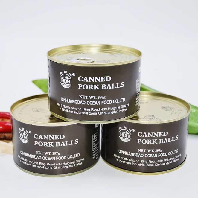 Canned Pork Balls 397g outdoor activity camping emergency food