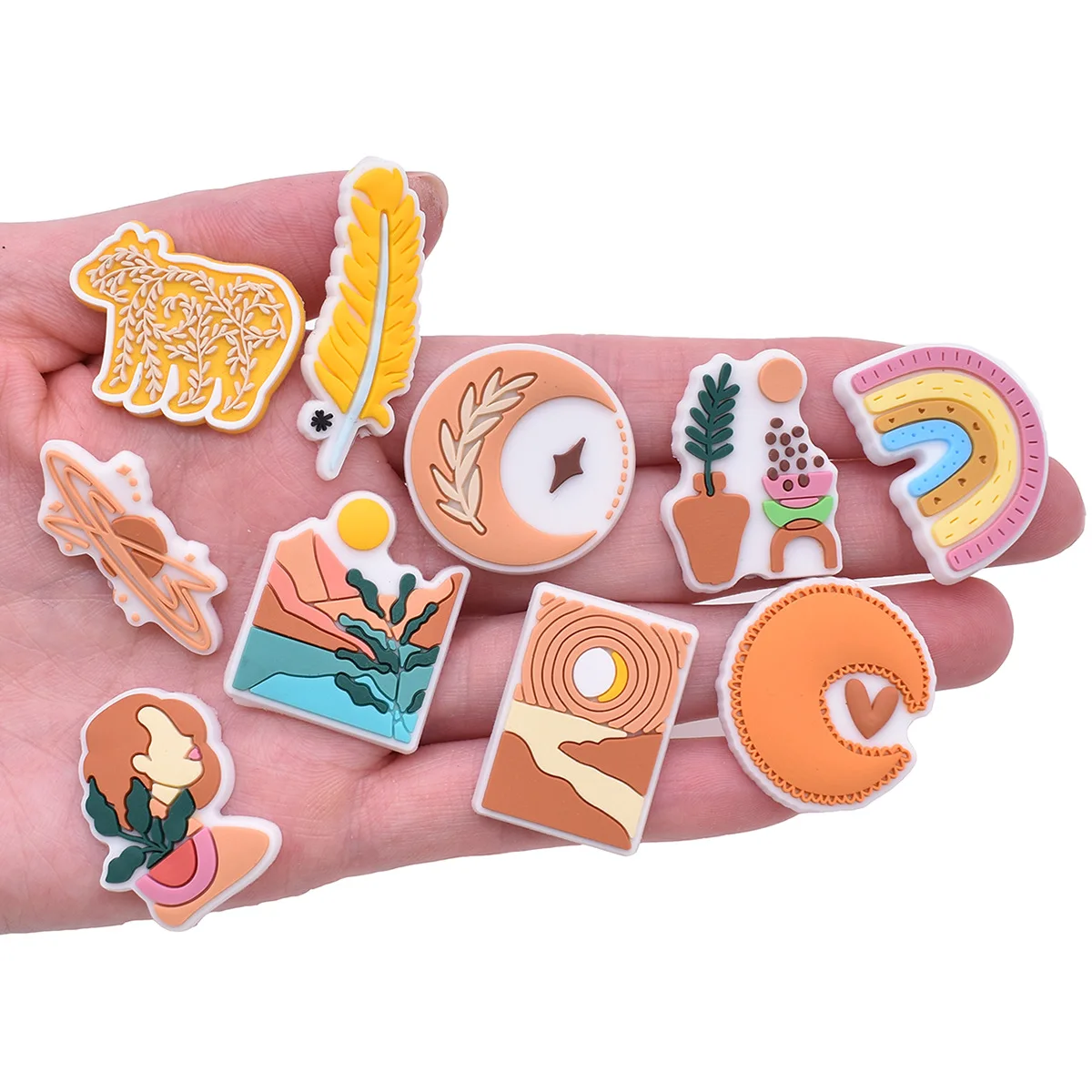 New Trend Wholesale Bulk Vendor Anime Cartoon Shoe Charms Soft PVC Cartoon Anime Shoe Charms
