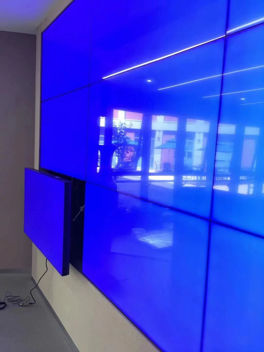 ЖК-панель с ЖК-экраном LG BOE 4K 55 65 дюймов ЖК-дисплей видео ТВ настенный монитор 3 х3 процессор контроллер рекламы