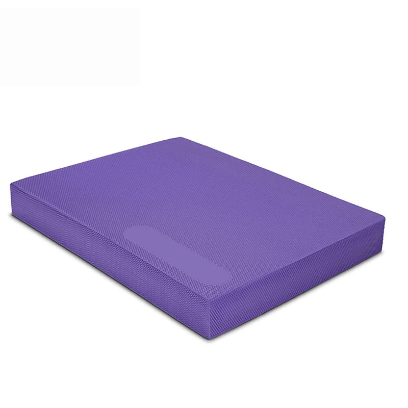 Eco friendly high quality gym exercise soft tpe foam material yoga balance pad