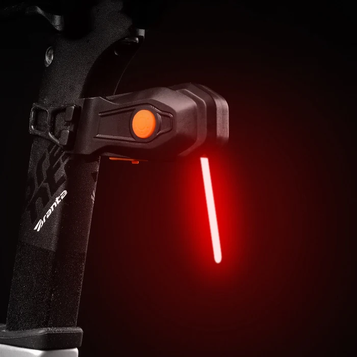 Rechargeable bicycle rear smart tail light usb charging bike lamp light for bicycle