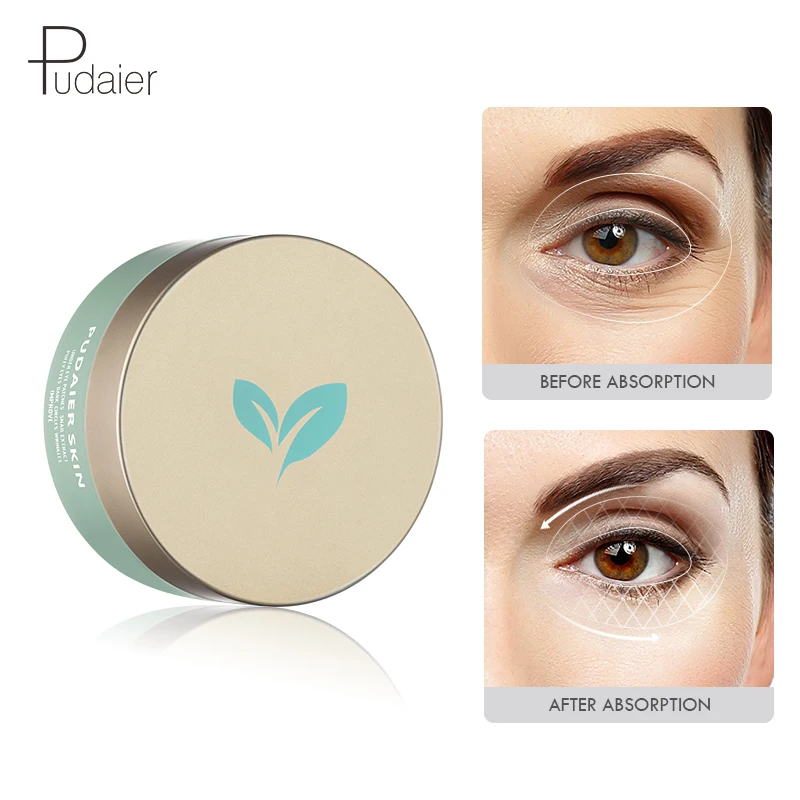 Pudaier Wholesale Seaweed Eye Mask with Collagen Anti-Aging Skincare Under Eye Gel Patches Lighten Eye Lines Private Label