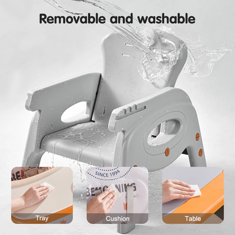 2024 mutil function baby furniture wholesale children playing study table chair baby feeding high chair