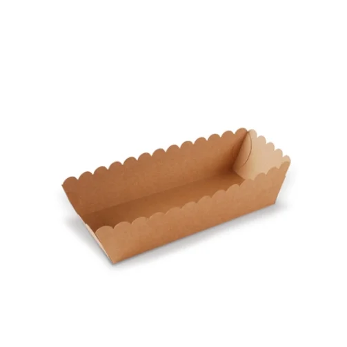 KYW Customized Disposable Kraft Food Packaging Take Away Small Paper Box