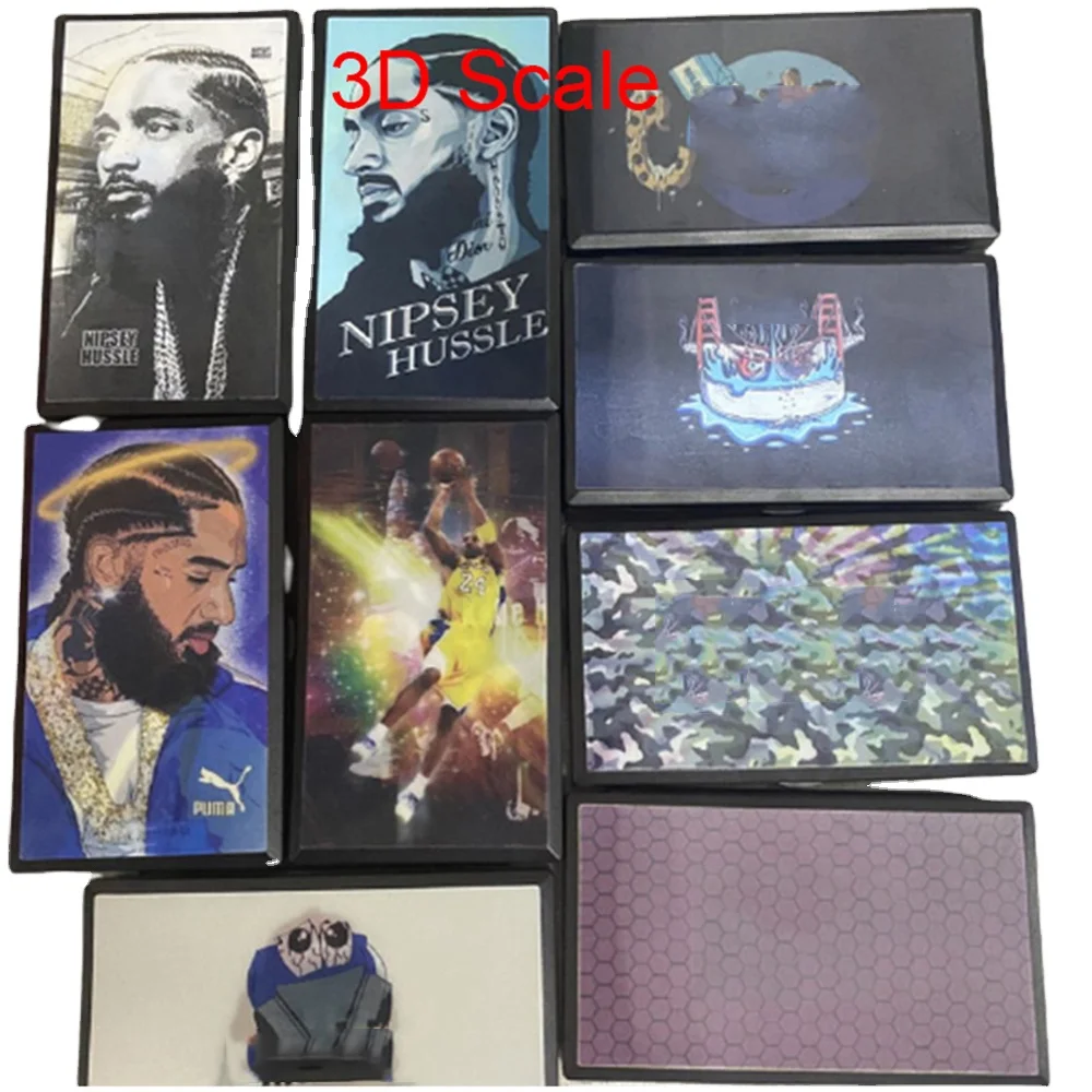 New Weighing Scales 3D Printing Gold Weight Machine Smoking Accessories Digital Pocket Scale Jewelry LCD Display Scale