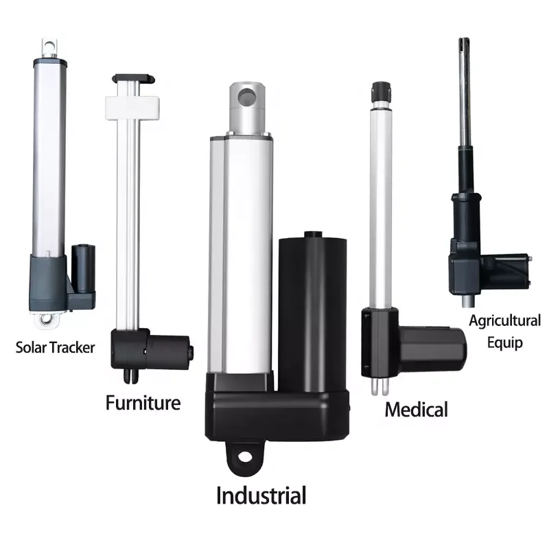 Heavy Duty industrial 2,000N push/pull capability low noise linear actuator