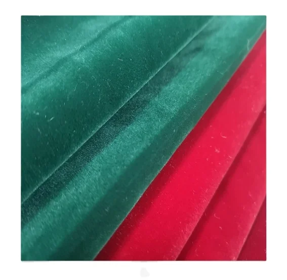 100% Nylon Durable Soft Touch Home Textile Nylon Flock Velour Velvet Upholstery Fabric