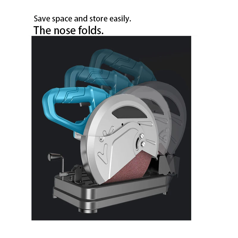 355mm portable Electric 355mm Metal Cutting Machine wood Cut Off Saw table saw