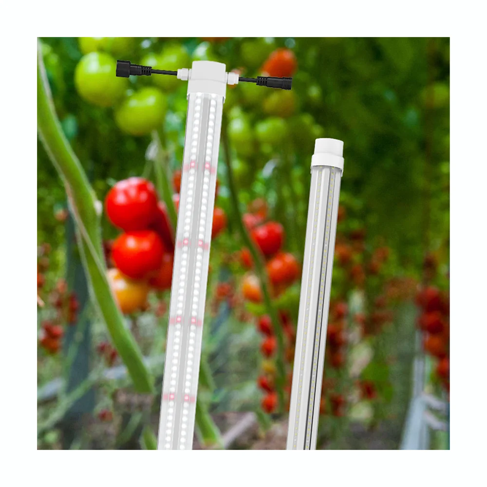 T8 ce fcc rohs smart hydroponic hudroponic Indoor Plants Vertical Farming mushroom Growing Waterproof LED Plant grow lamp Tube