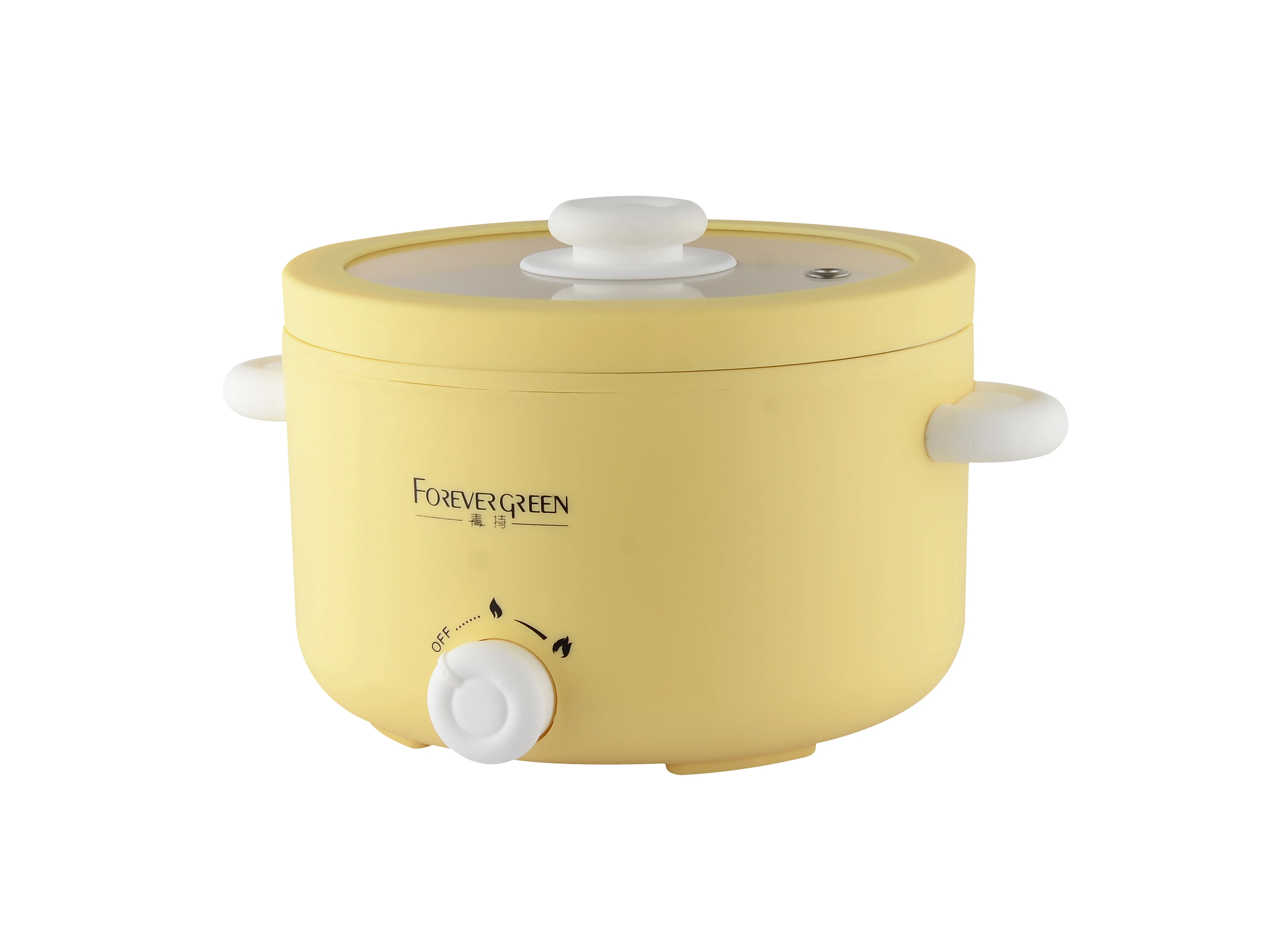 Electric Hot Pot Electric Cooker with Nonstick Coating Portable Multi-Function Travel Cooker for Shabu-Shabu, Soup, Pasta, Ramen