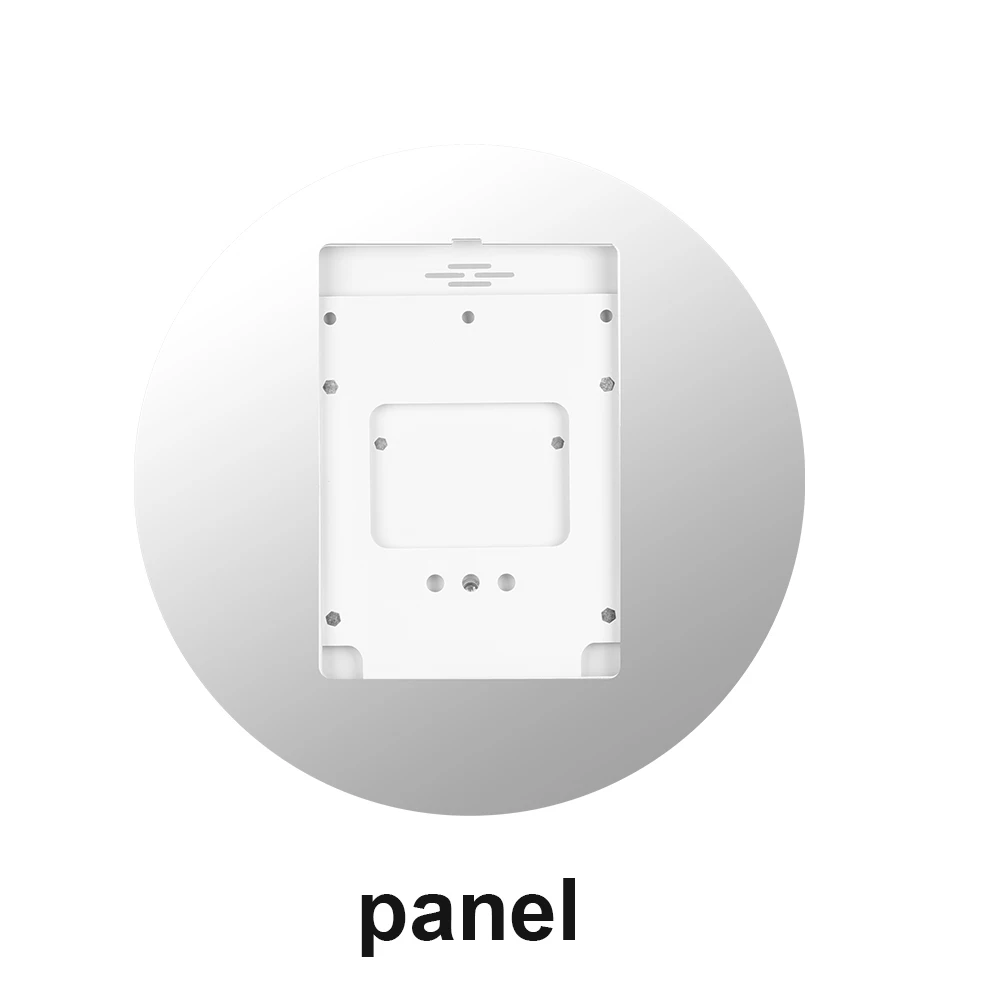 All accessories for iPad photo booth lamp holder include panel back acrylic ring screws power adapter remote control handle