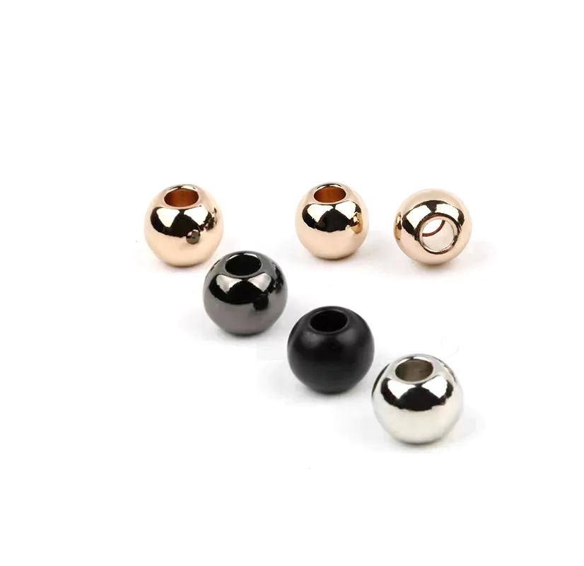 Hardware Accessories Stopper Cord Locks Stopper Kinds Metal Hanging Rope End Buckle Bead