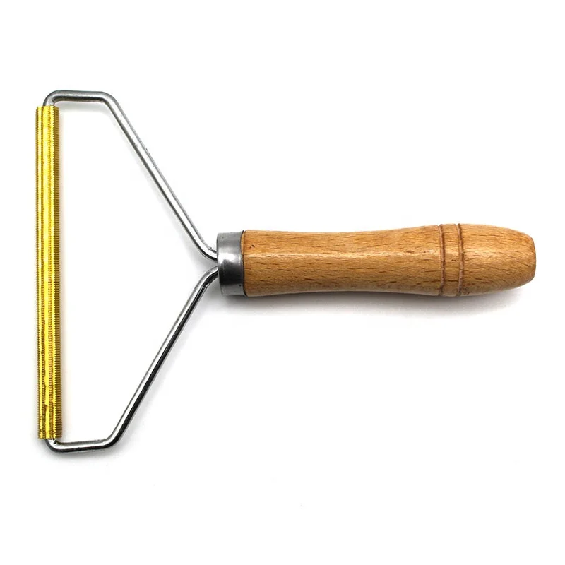 Easy clean cloth pet wooden lint remover