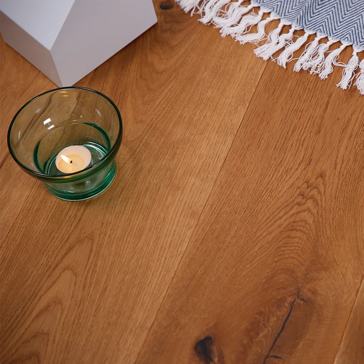 Three layer engineered flooring oak wooden flooring solid wood