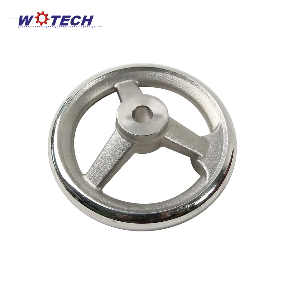 OEM Precision Die Forging Investment Casting Aluminum Stainless Steel Industrial Flywheel for Car Automotive ATV MOKE