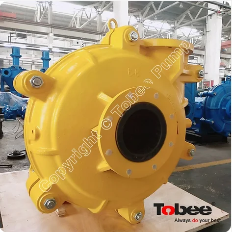 Heavy Duty Slurry Pumps 8/6inch with Rubber Lined used in Mineral Recovery and Chemical Process Plant