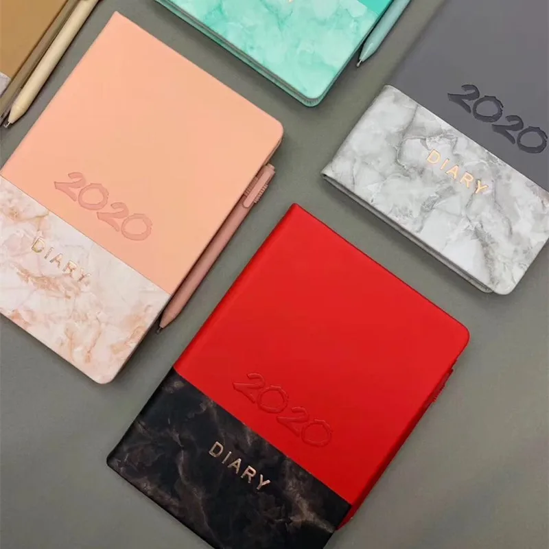 2022 new design A5 PU leather notebook custom diary notepad journal notebook