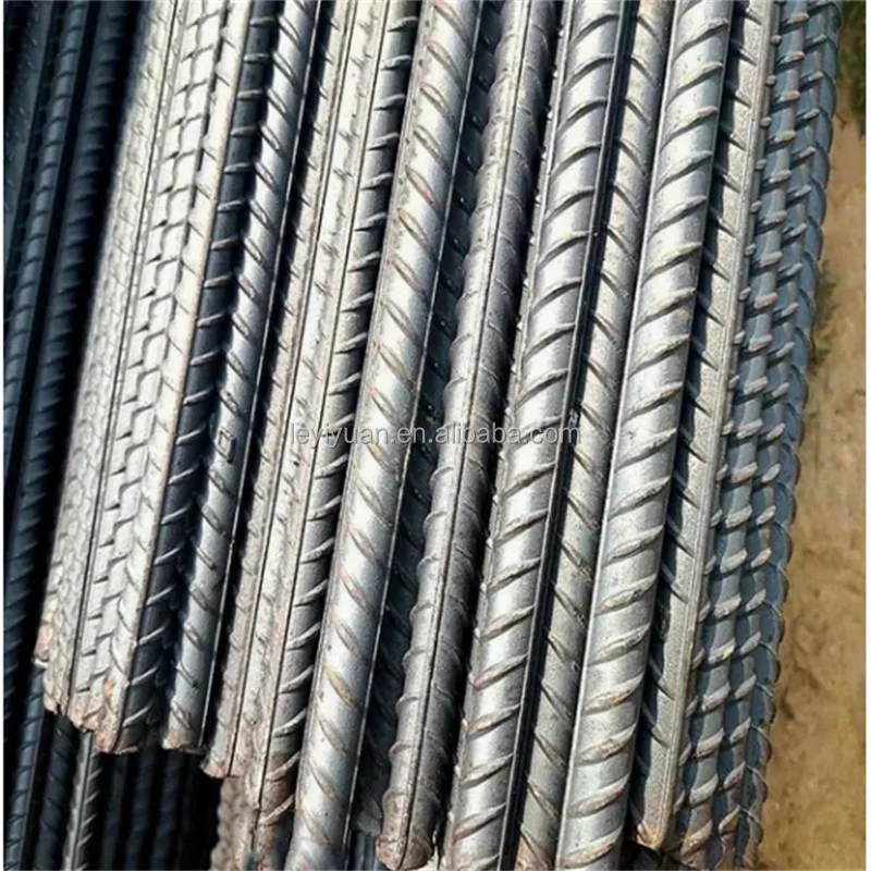 Modern Large Stock Factory Price Concrete Deformed Steel Rebar ASTM A615 Gr40 Gr60 HRB335 HRB400 HRB500 Sizes 4mm 6mm 8mm 10mm