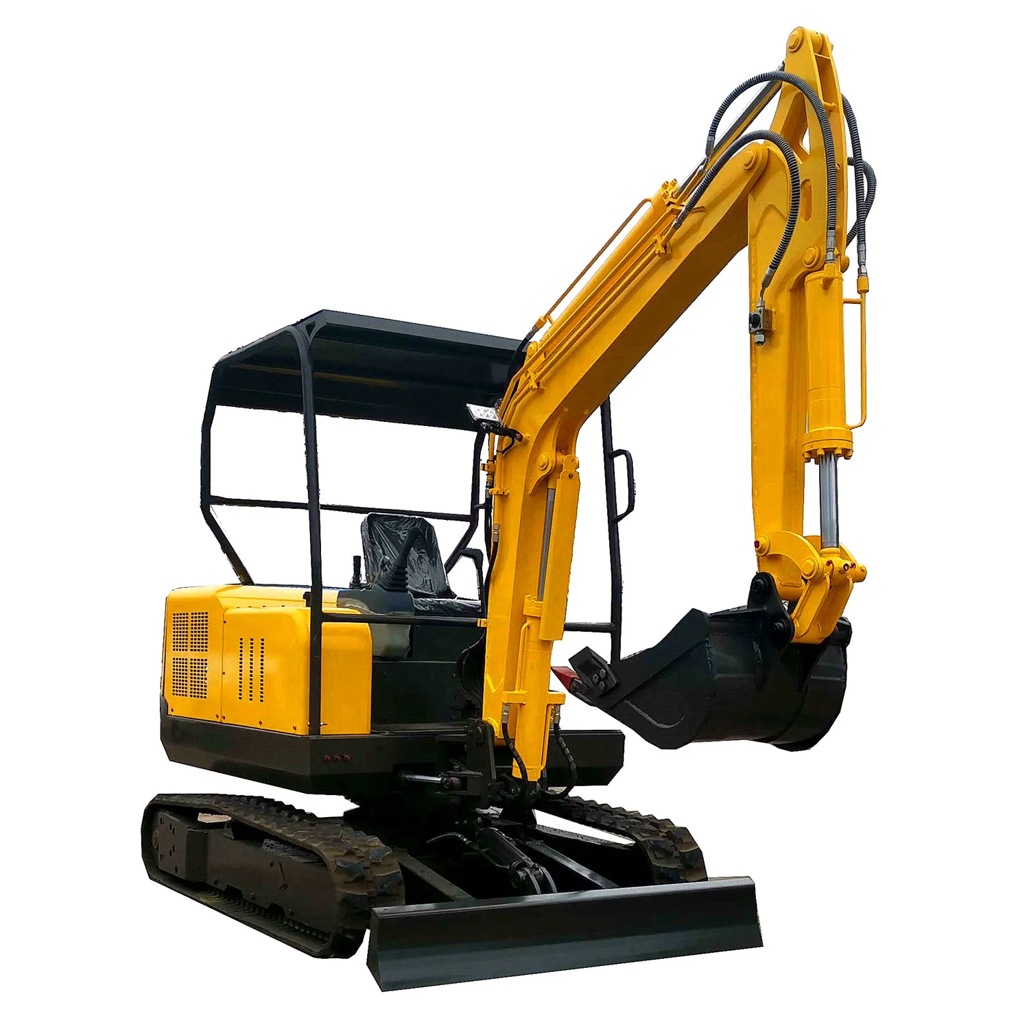 New Mini 1 Ton 1.8 Tonne 2 T 2.5 China Cheap Crawler Hydraulic Micro Track Digger Machine CE Small Excavator Low Price for Sale
