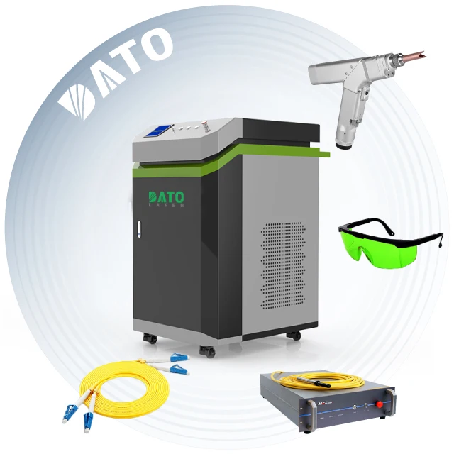 200w Portable Stainless Steel Jewelry Fiber Laser Welding Machine Laser Handheld Welding